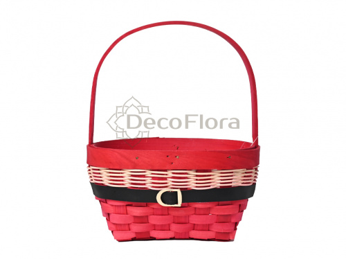 Корзина секвойя d19,5 h15 hh10/23 красная