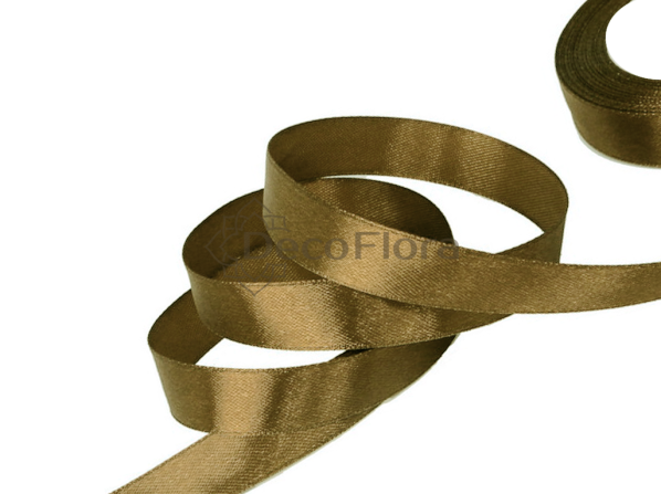 Лента атласная 2,5cm*20м - 105 - хаки