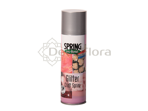 SPRING GLITTER SILVER Блеск спрей глиттер серебро 300мл