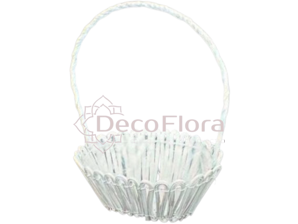 Корзина ивовая d32*24 h13 hh45 белая