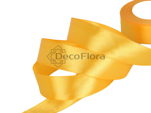Лента атласная 4cm*20м - 1117 - золото