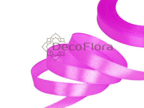 Лента атласная 0,6cm*20м - 124 - светло-пурпурный 