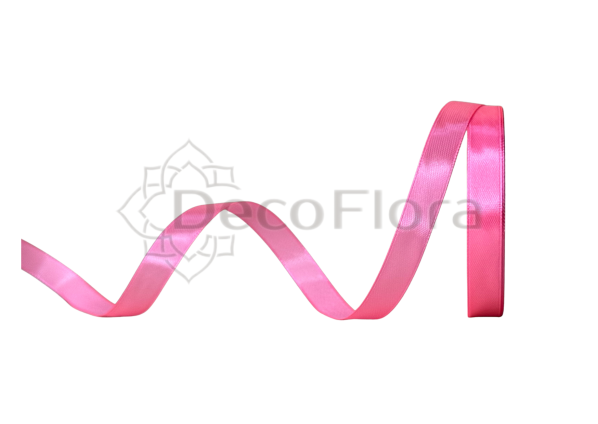 Лента атласная 1,2cm*25ярд - 005 - розовая 