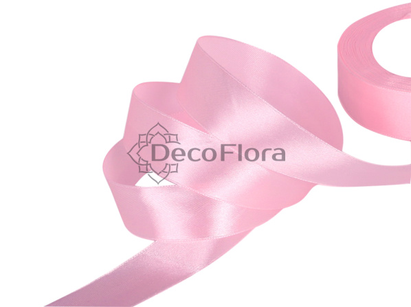Лента атласная 5cm*20м - 1013 - светло-розовый