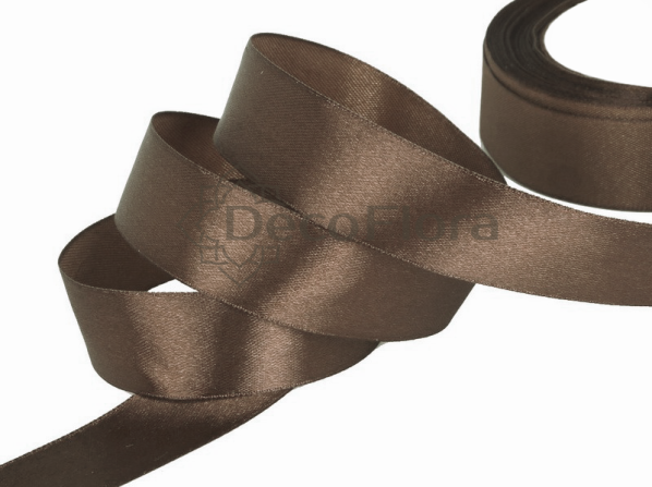 Лента атласная 4cm*20м - 079 - какао