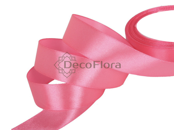 Лента атласная 5cm*20м - 1018 - розовый