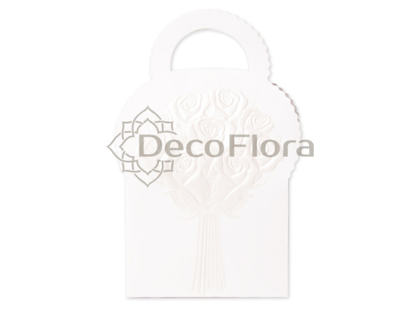 Коробка сборная 22*12см белая