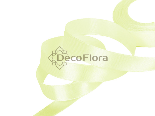 Лента атласная 1,2cm*20м - 09 - шампань