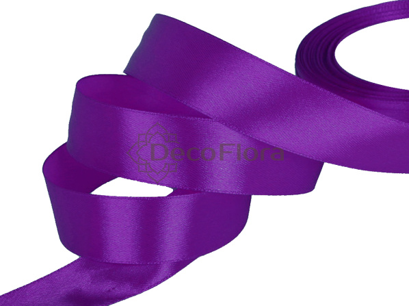 Лента атласная 4cm*20м - 1108 - фиолетовый
