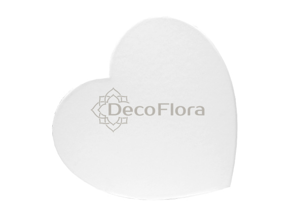 Коробка из набора сердце 22*21*10,5 белая