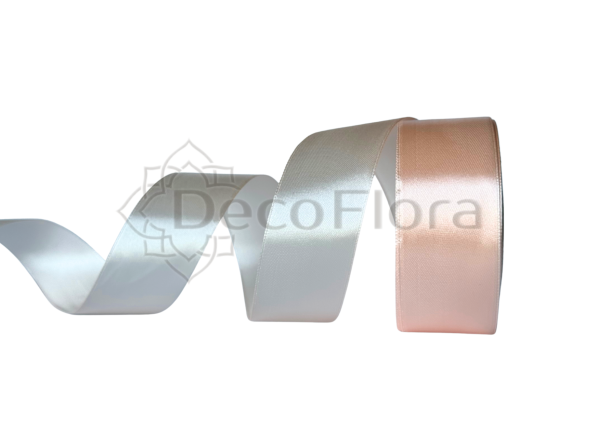 Лента атласная 5cm*25ярд - 006 - персик 
