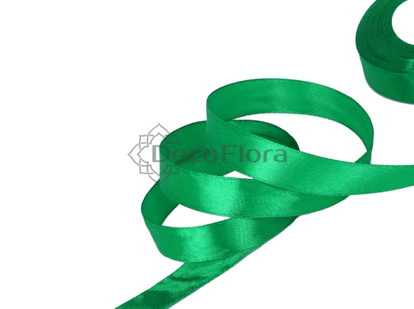 Лента атласная 1,2cm*20м - 094 - зелёный 