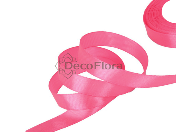 Лента атласная 1,2cm*20м - 059 - ярко-розовый 