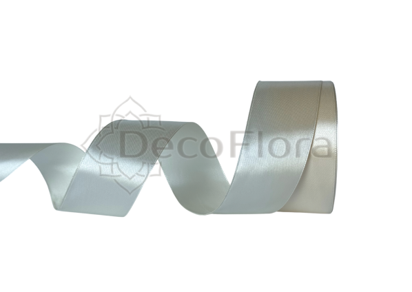 Лента атласная 4cm*25ярд - 064 - бежевая 