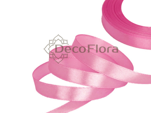Лента атласная 0,6cm*20м - 055 - розово-сливочный 