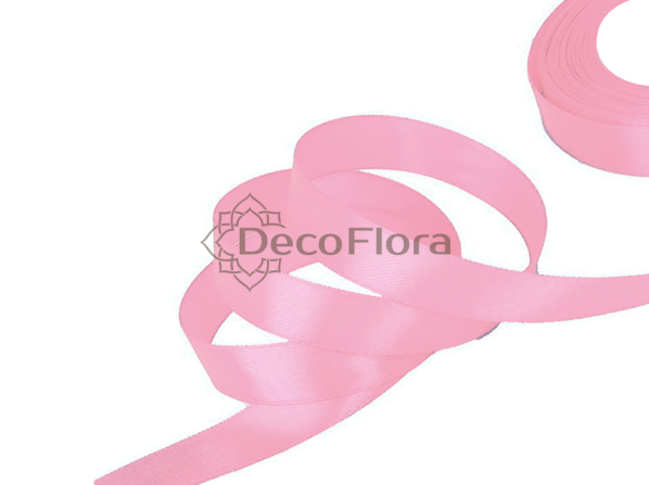 Лента атласная 1,2cm*20м - 1013 - светло-розовый  