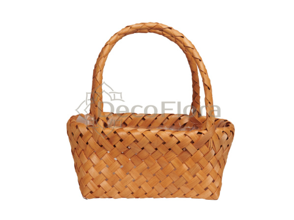 Корзина секвойя d24 h14,5 hh9*25 светло-коричневая 