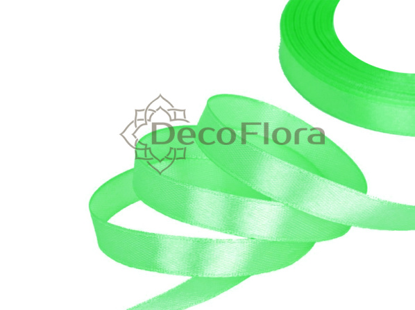 Лента атласная 0,6cm*20м - 097 - салатовый 