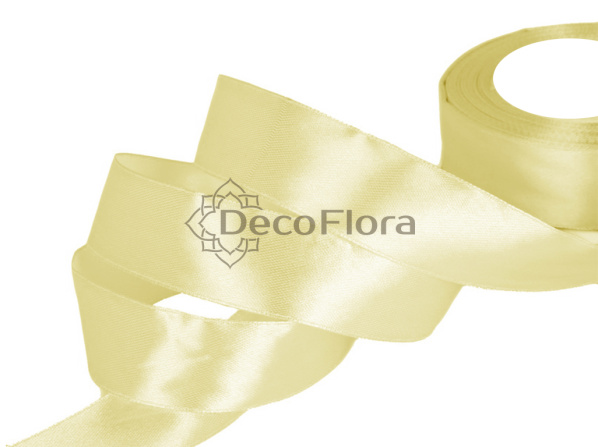 Лента атласная 4cm*20м - 1006 - льняной 