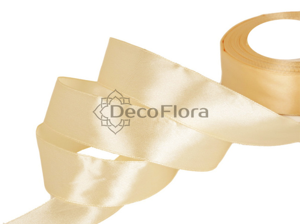 Лента атласная 4cm*20м - 146 - экрю 