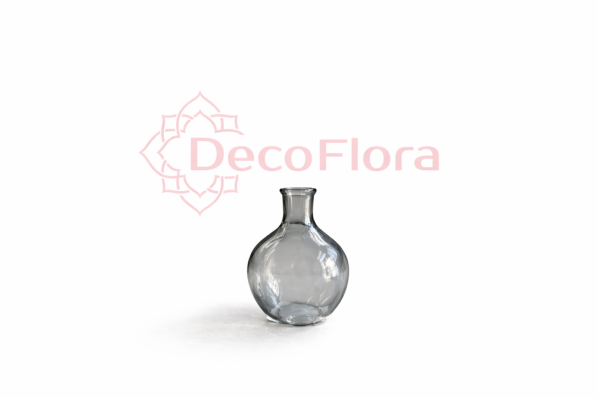 Ваза (стекло) D8 H11 серая