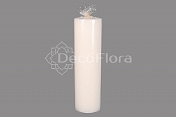 Свеча парафин Цилиндр D140 H1000 - белый