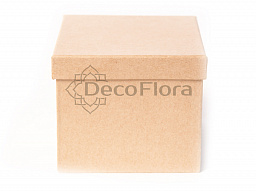 Коробка из набора из картона квадратная 27*27*22см